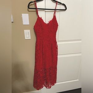 ASTR red dress size XS